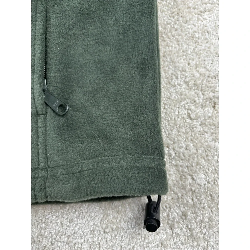 Columbia Sportswear Full Zip Fleece Sage Green Jacket Size Large